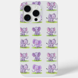 Lila Baby-Elefanten-iPhone/iPad-Hülle Case-Mate iPhone Hülle