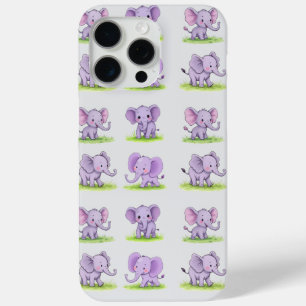 Lila Baby-Elefanten-iPhone/iPad-Hülle Case-Mate iPhone Hülle