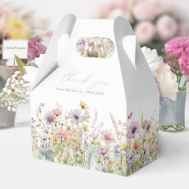Lila Baby in Bloom Wildblume Kinderduschkabine Geschenkschachtel