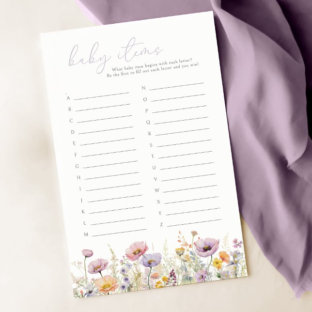 Lila Baby in Bloom-Wildblume Kinderspielzeug (Von Creator hochgeladen)