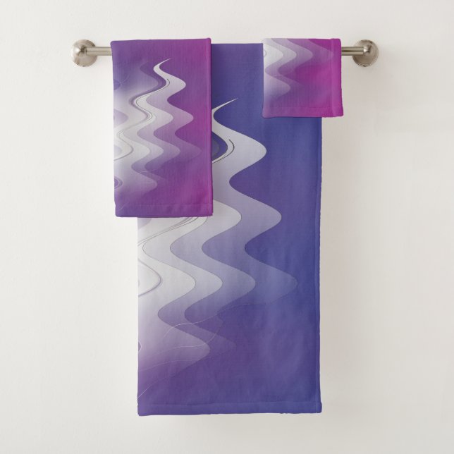 Lila Badhandtuch Set (Insitu)