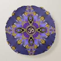 Lila Balance OM Mandala Spirituelles Yoga