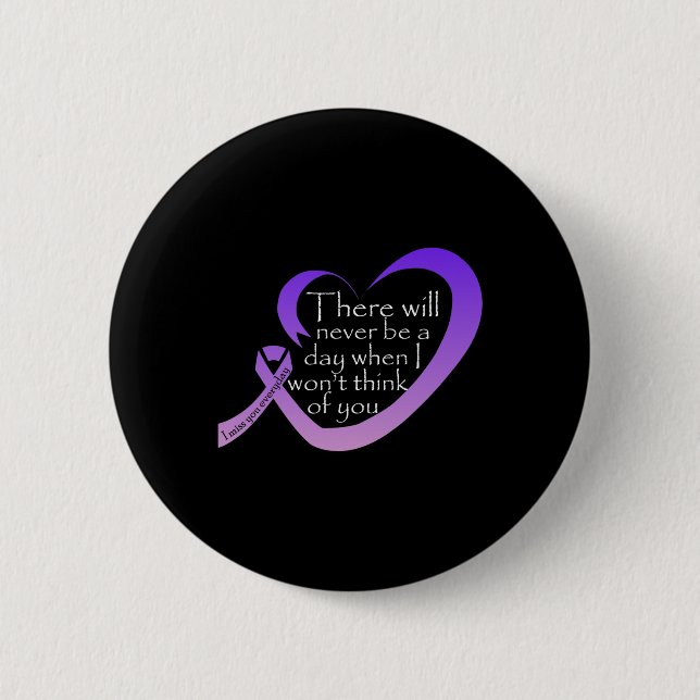Lila Band Button (Vorderseite)