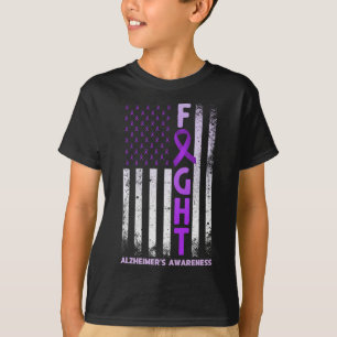 Lila Band Kampf Heimerheimer-Aufklärung USA T-Shirt
