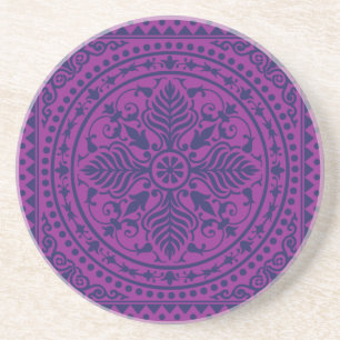 Lila Bandana Sandstone Untersetzer