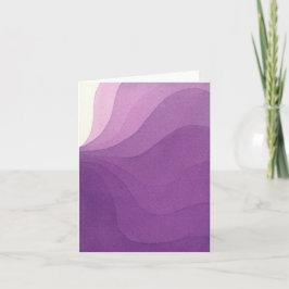 Lila Bands Card Karte