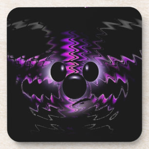 Lila Bärenkork Untersetzer