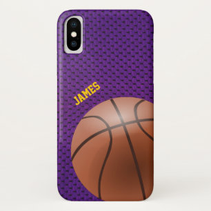 Lila Basketball Case-Mate iPhone Hülle