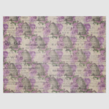 Lila Bienenreihen - Design 16