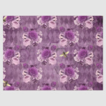 Lila Bienenreihen - Design 17