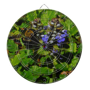 Lila Bienenvölker und Hummel Dartscheibe