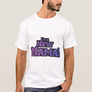 Lila bin ich ein New Mama Tshirts und Geschenke