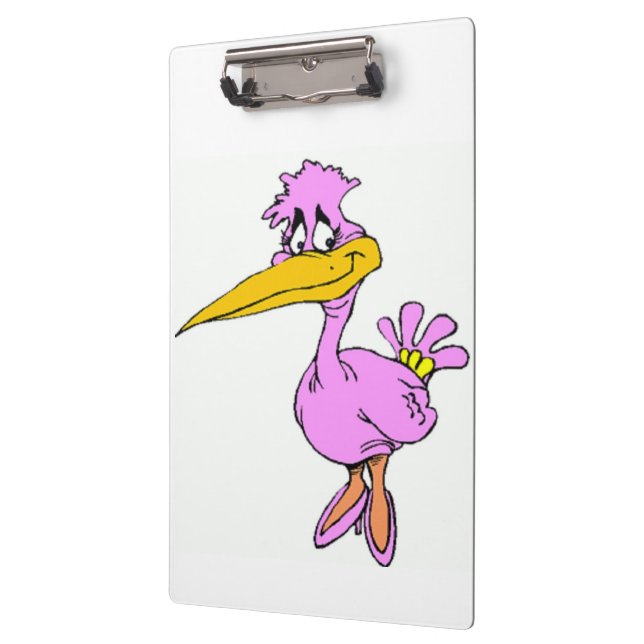 LILA BIRD KLEMMBRETT (Links)