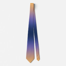 Lila bis Navyblau Farbverlauf Schlips Elegant Mode Krawatte