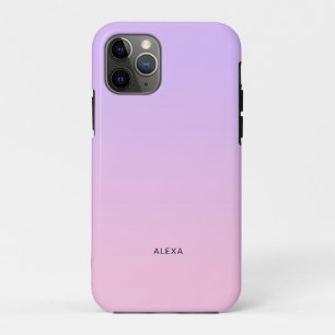 Lila bis rosa ombre Case-Mate iPhone hülle