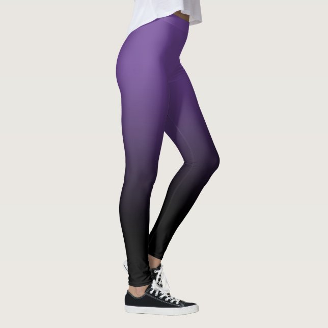 Lila Black Ombre Leggings (Rechts)