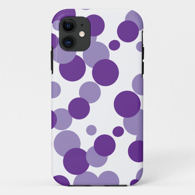 Lila Blasen Fall Confetti iPhone 5s Case-Mate iPhone Hülle (Rückseite)