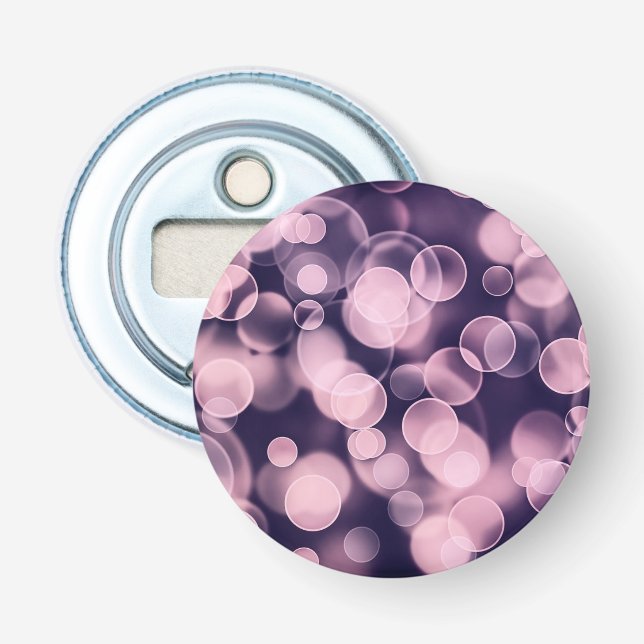 Lila Blasen Flaschenöffner (Vorderseite)