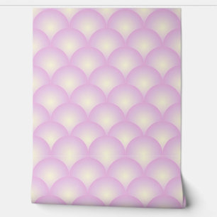 Lila Blasen-Jacquard-Tapete Tapete