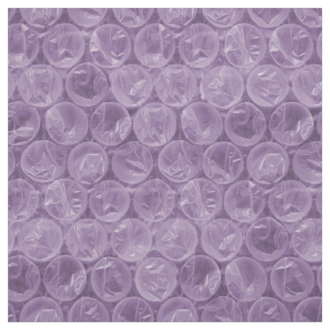 Lila Blasenverpackungsmuster Stoff (Muster)