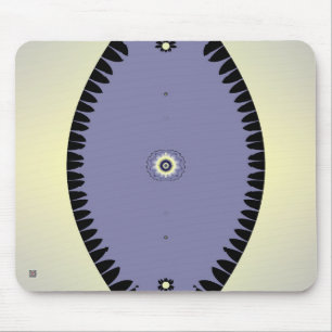 Lila Blatt Mousepad