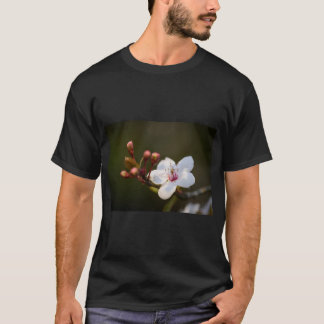 Lila Blätterpflaumennatur T-Shirt