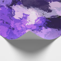 Lila Blau & Cool Moderne Elegantes Design