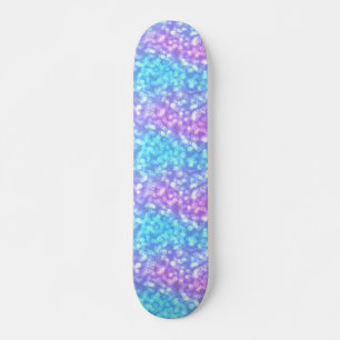 Lila & blau skateboard