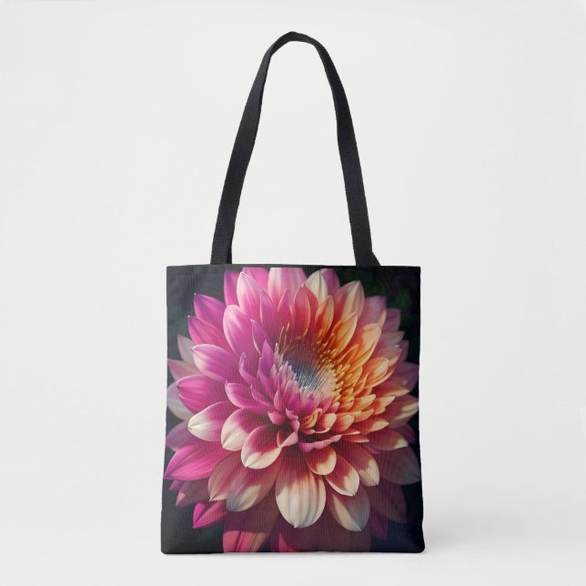 Lila-blaue Dahlia-Blume (Vorderseite)