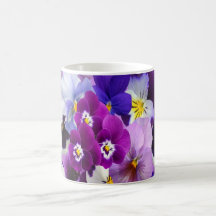 Lila-blaue Pansy-Blume