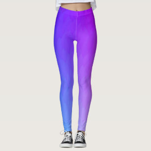 Lila, blaue, rosa Ober-Flammen-Leggings Leggings
