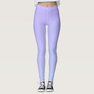 Lila-Blauer Farbverlauf Leggings