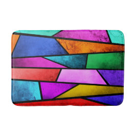 Lila blaues , Aquamarines Bath Mat Badematte