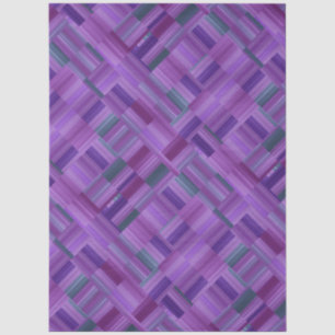 Lila Blockdesign Seidenpapier