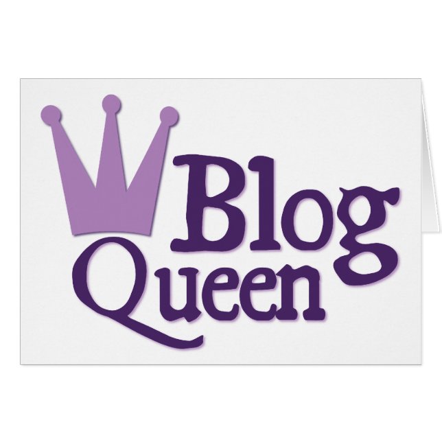 Lila Blogging-Design (Vorderseite (Horizontal))