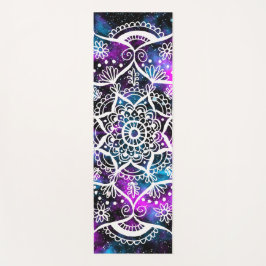 Lila Blue Galaxy Mandala Yoga Mat Yogamatte