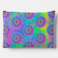 Lila Blue Mandala Muster Boho