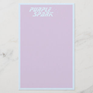 Lila Blue Small Business Briefpapier