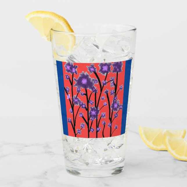 LILA BLUE TRIM GLAS (Vorderseite Ice)