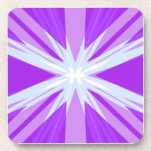 Lila Blue White Sternexplosion Star Festlich