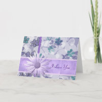 Lila Blume ausdrucken
