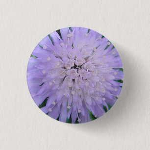 Lila Blume Button
