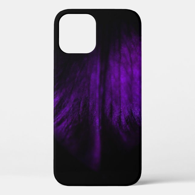 Lila Blume Case-Mate iPhone Hülle (Rückseite)