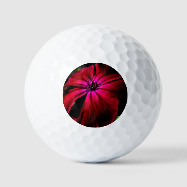Lila Blume durch Gbcnm Golfball (Vorderseite)
