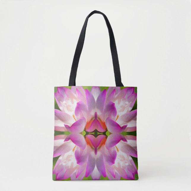 LILA BLUME - Fraktal Art - (Vorderseite)