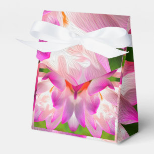 LILA BLUME - Fraktal Art - Geschenkschachtel