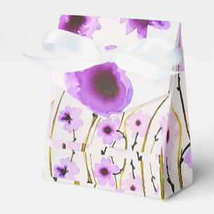 Lila Blume Geschenkschachtel