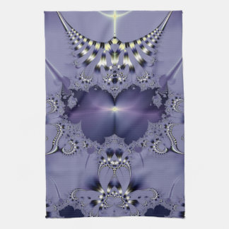Lila Blume Handtuch