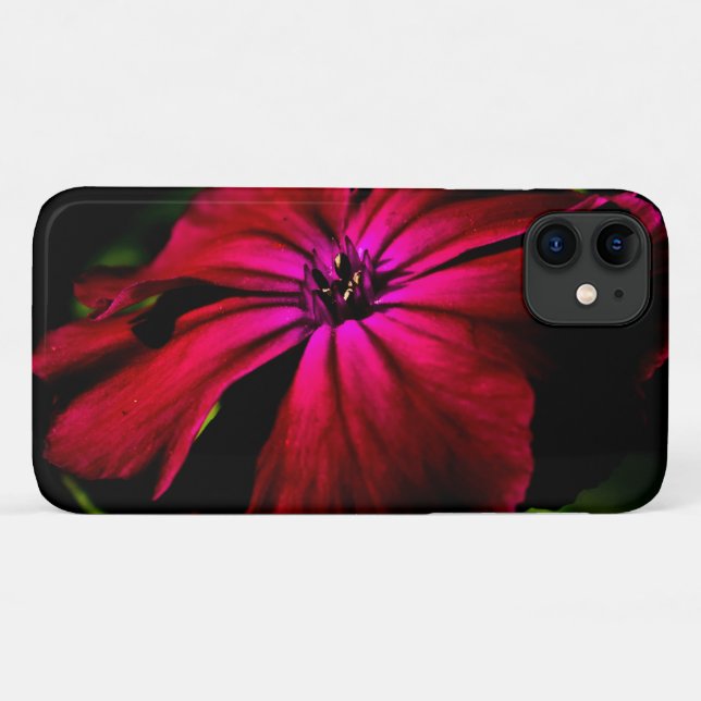 Lila Blume iphcna Case-Mate iPhone Hülle (Rückseite (Horizontal))