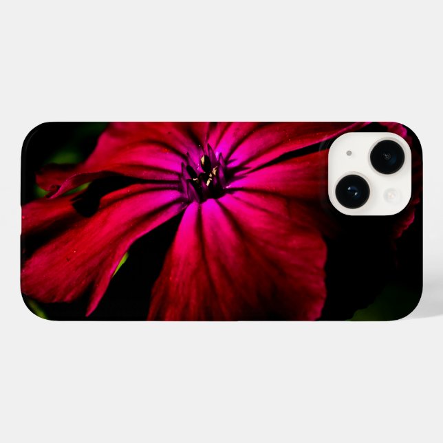 Lila Blume iphcna Case-Mate iPhone Hülle (Rückseite (Horizontal))